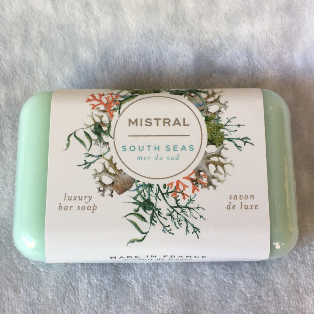 Mistral Scented South Seas Luxury Hand Soap Bar NWT 7 oz France Beach Ocean